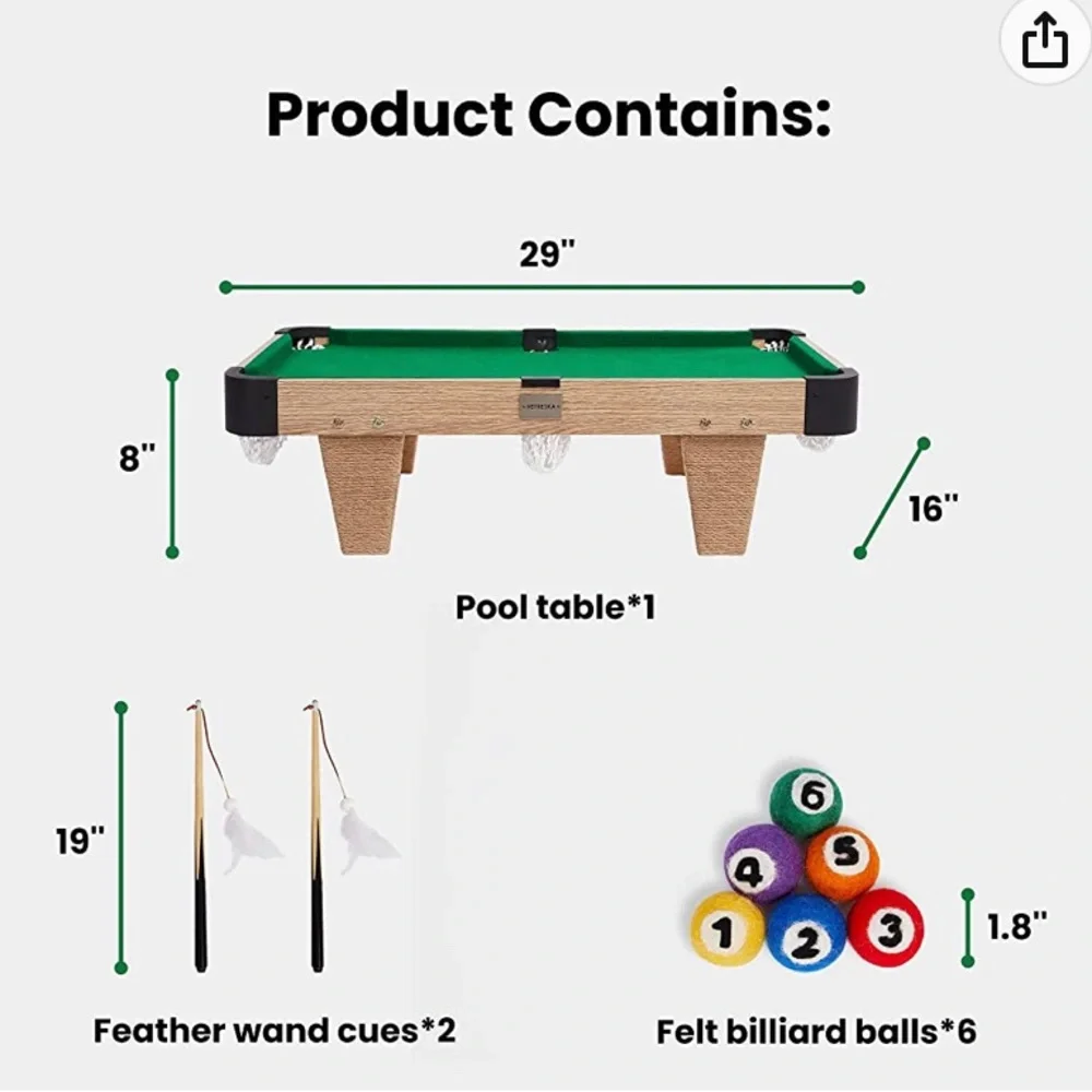 Cat Pool Table
